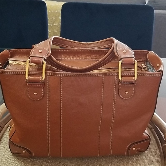 Marc Jacob's  Collection Genuine Leather Tote Bag - Picture 6 of 11